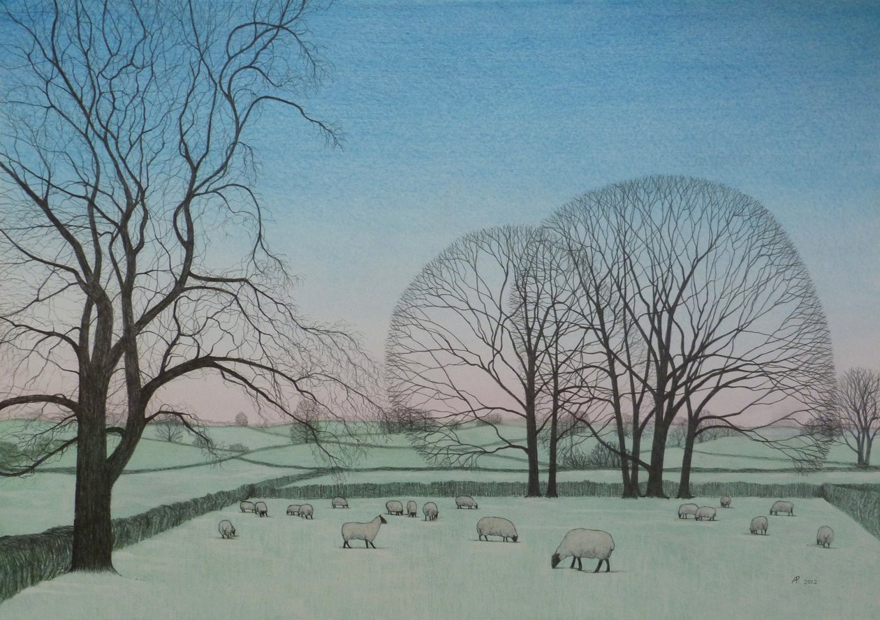 Frostig morgen, 2012 av Anna Phillips