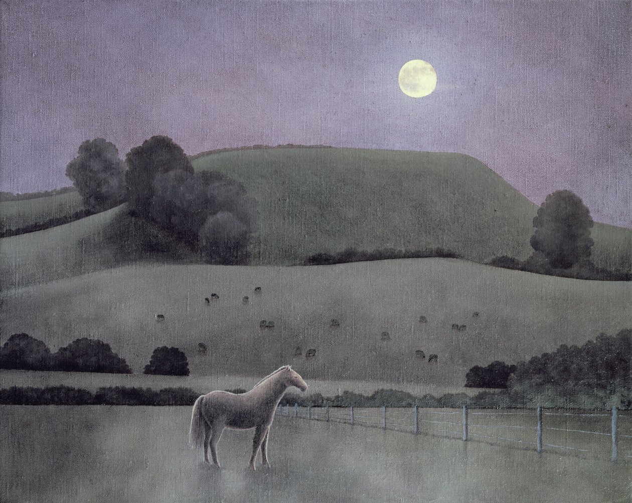 Hest i måneskinn, 2005 av Anna Phillips