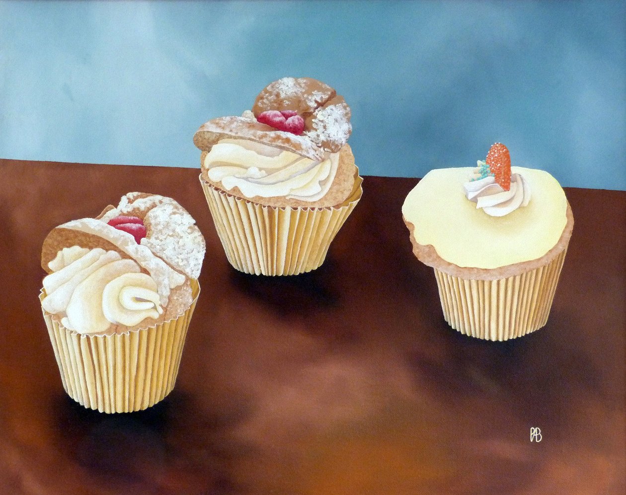 Tre kaker, 1998 av Anna Phillips
