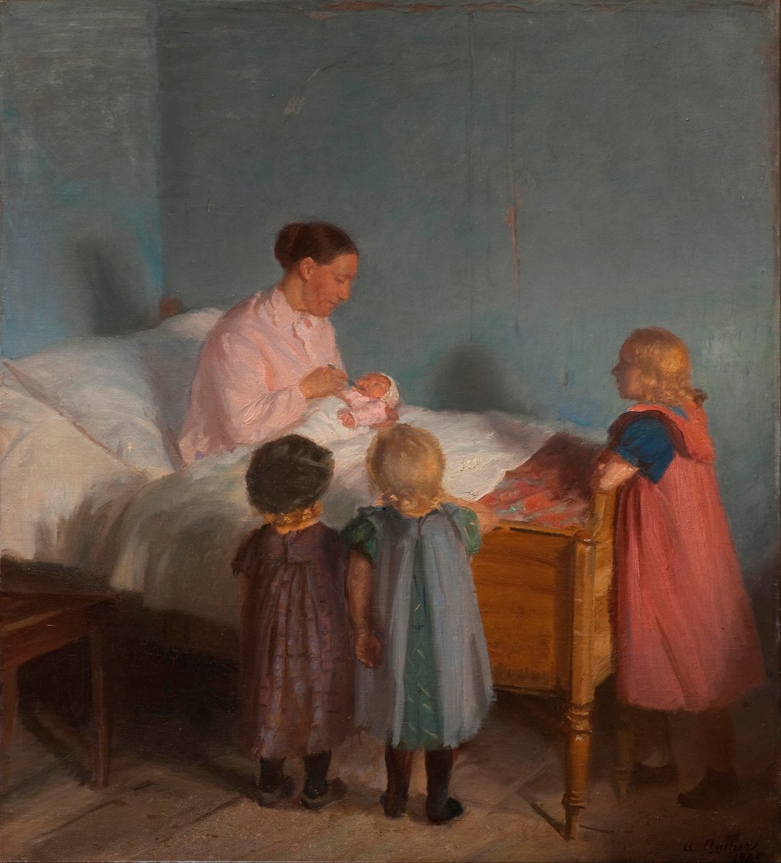 Lillebror av Anna Ancher