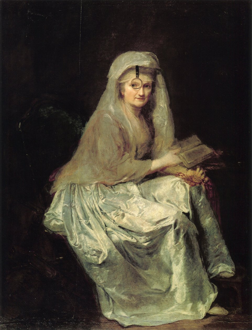 Selvportrett av Anna Dorothea Therbusch