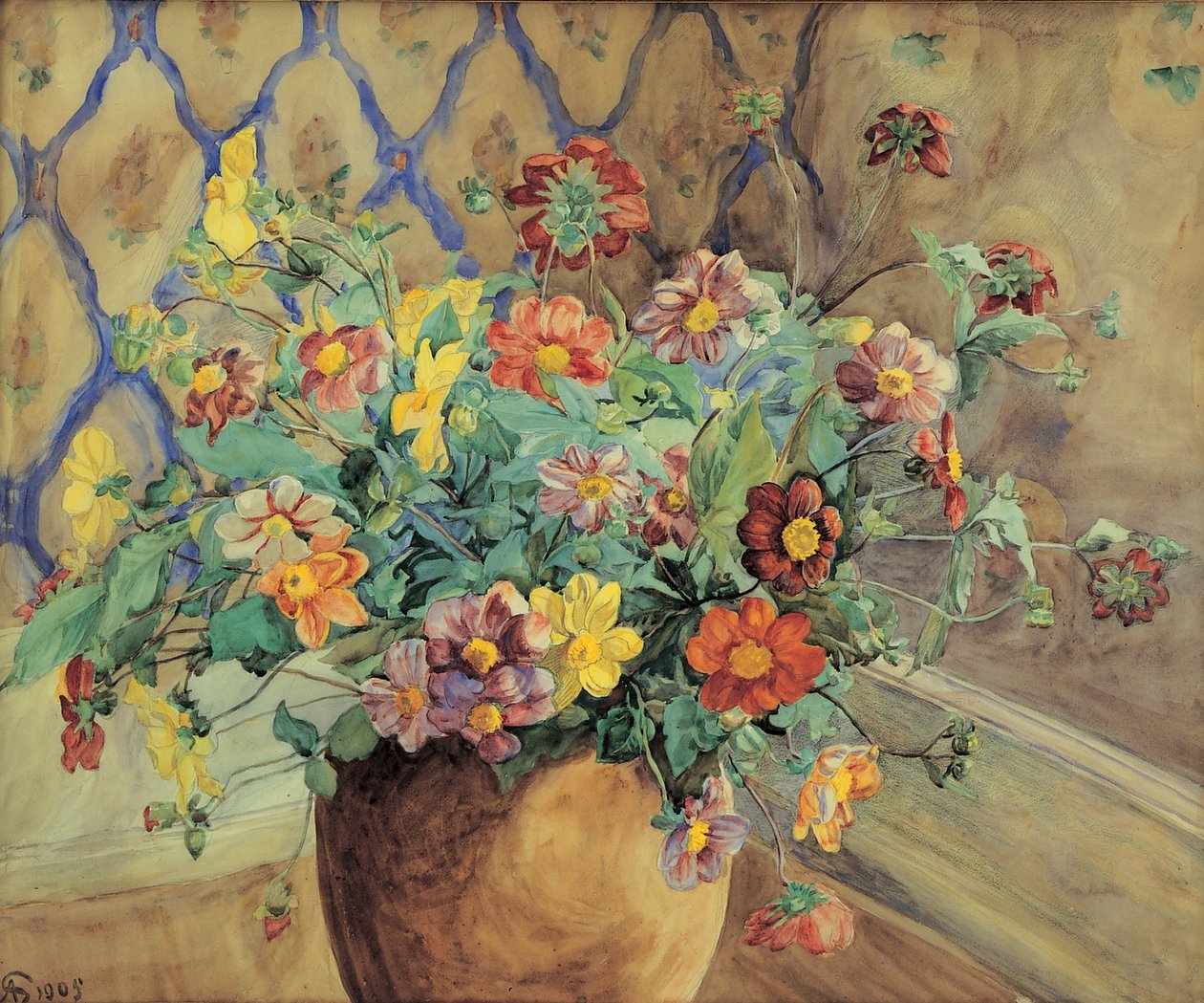 Blomstrende epletregren av Anna Syberg