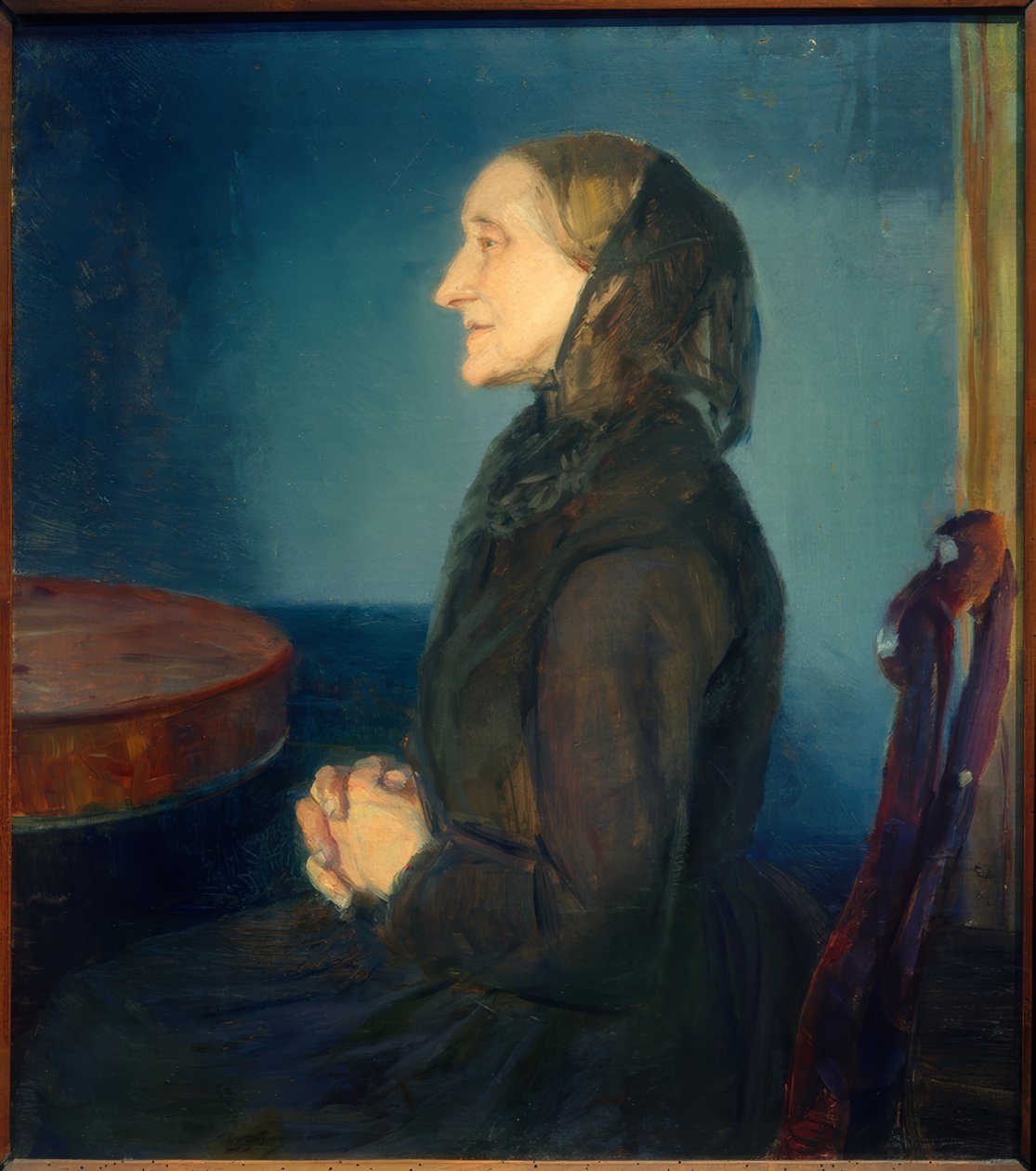 Mor til kunstneren av Anna Ancher