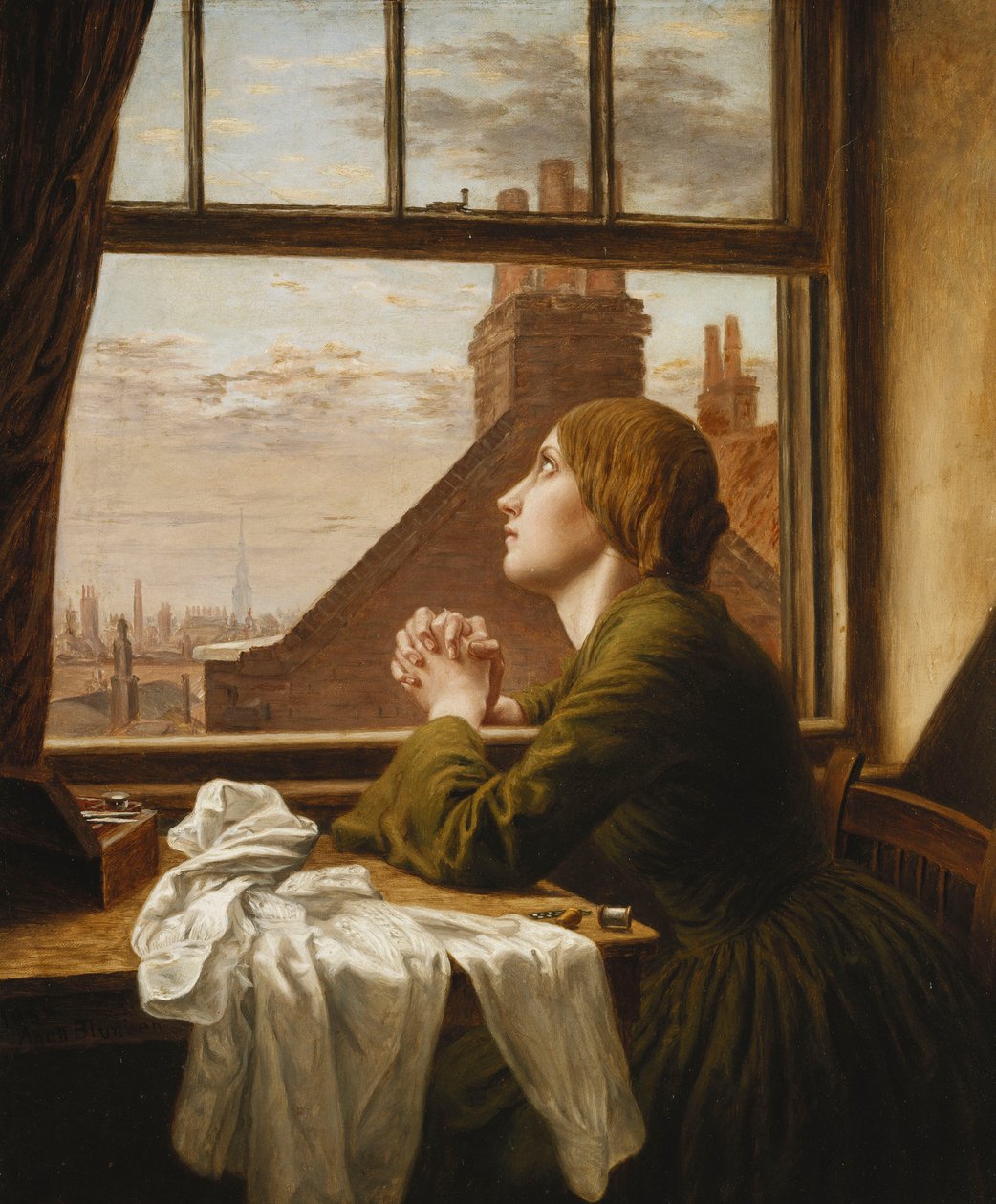 Skjortens sang, 1854 av Anna E. Blunden