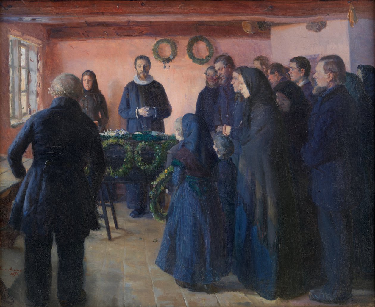 En begravelse av Anna Ancher