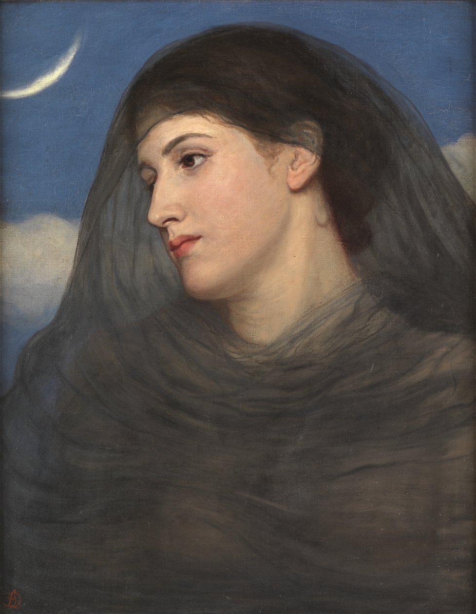 Diana (olje på lerret) av Anna Lea Merritt