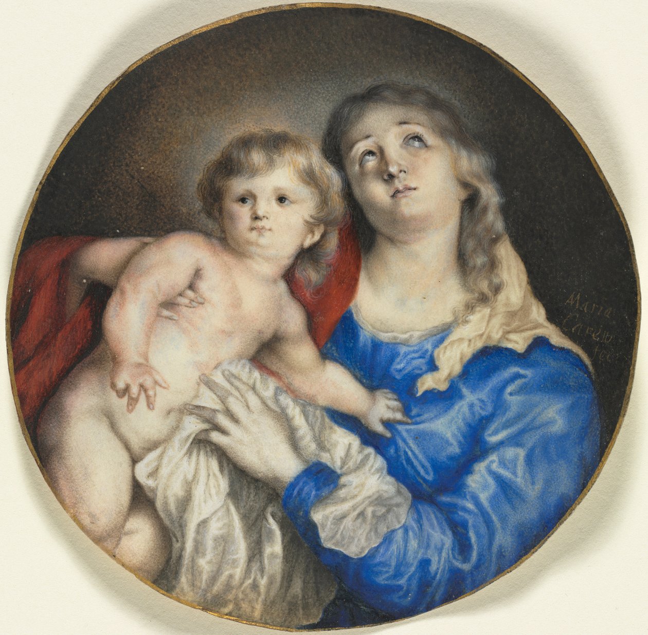 Jomfru og barn av Anna Maria Carew