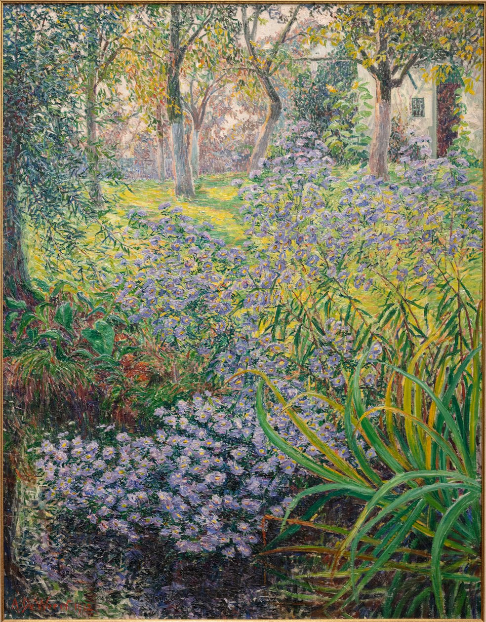 Blomster i hagen av Anna de Weert