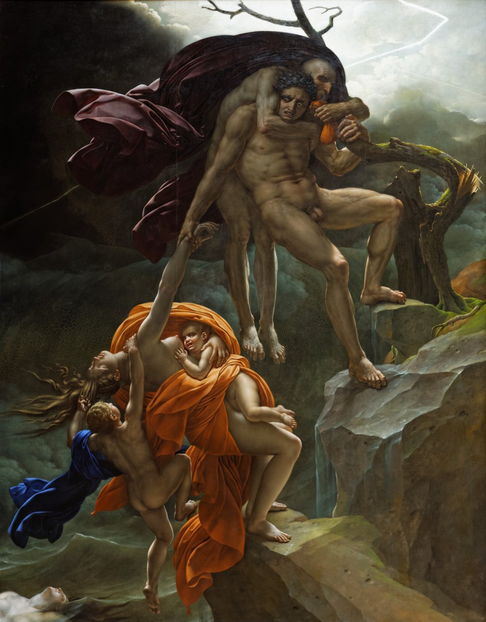 En syndflod av Anne Louis Girodet de Roussy Trioson