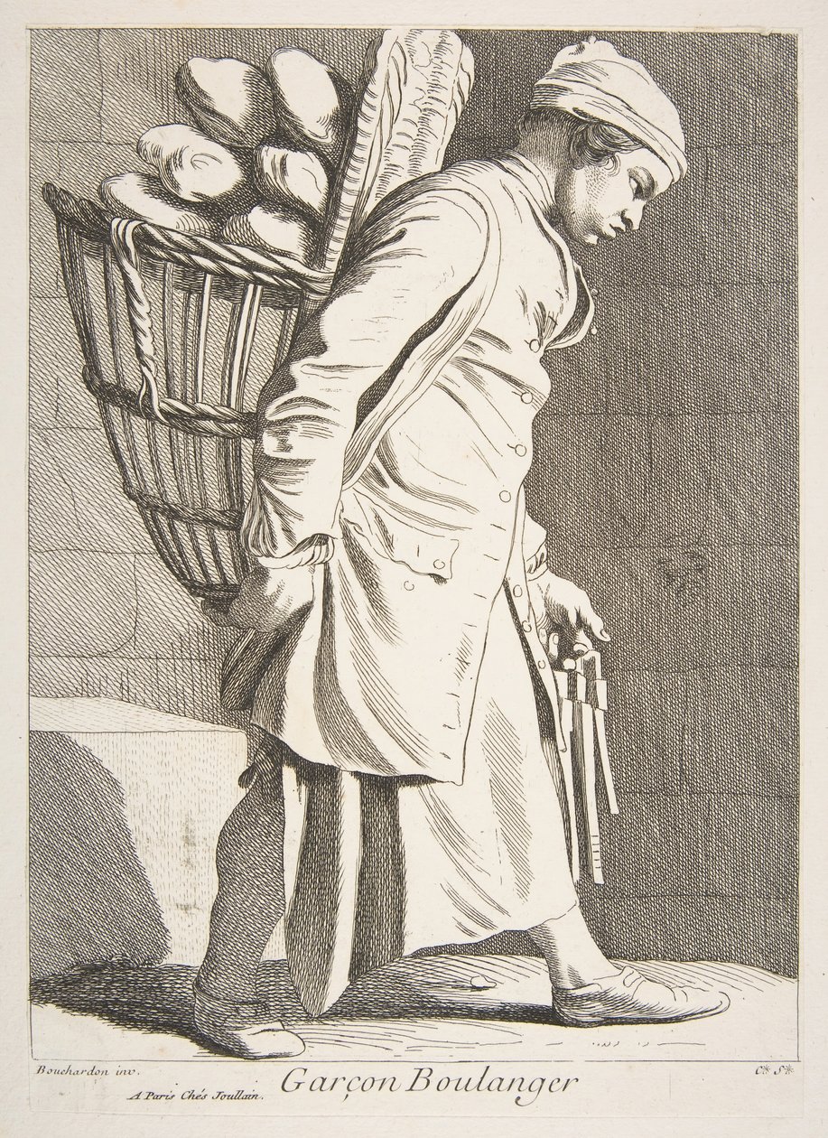 Baker Boy, 1746. av Anne Claude Philippe de Caylus