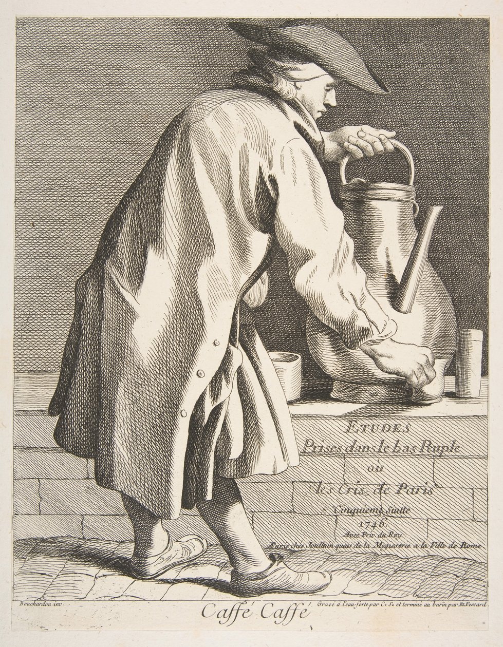 Kaffeleverandør, 1746. av Anne Claude Philippe de Caylus