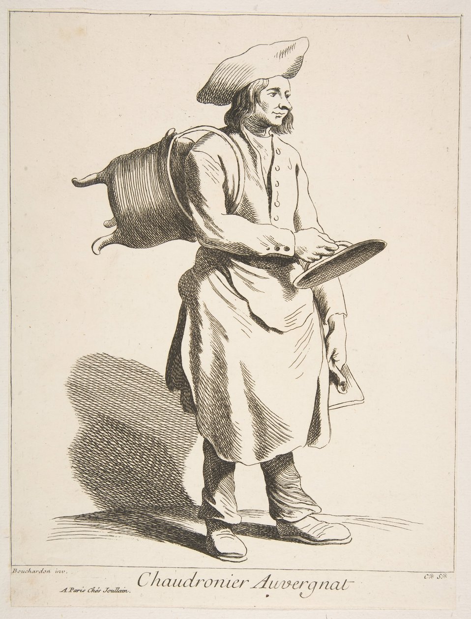 Kobbersmed fra Auvergne, 1737. av Anne Claude Philippe de Caylus