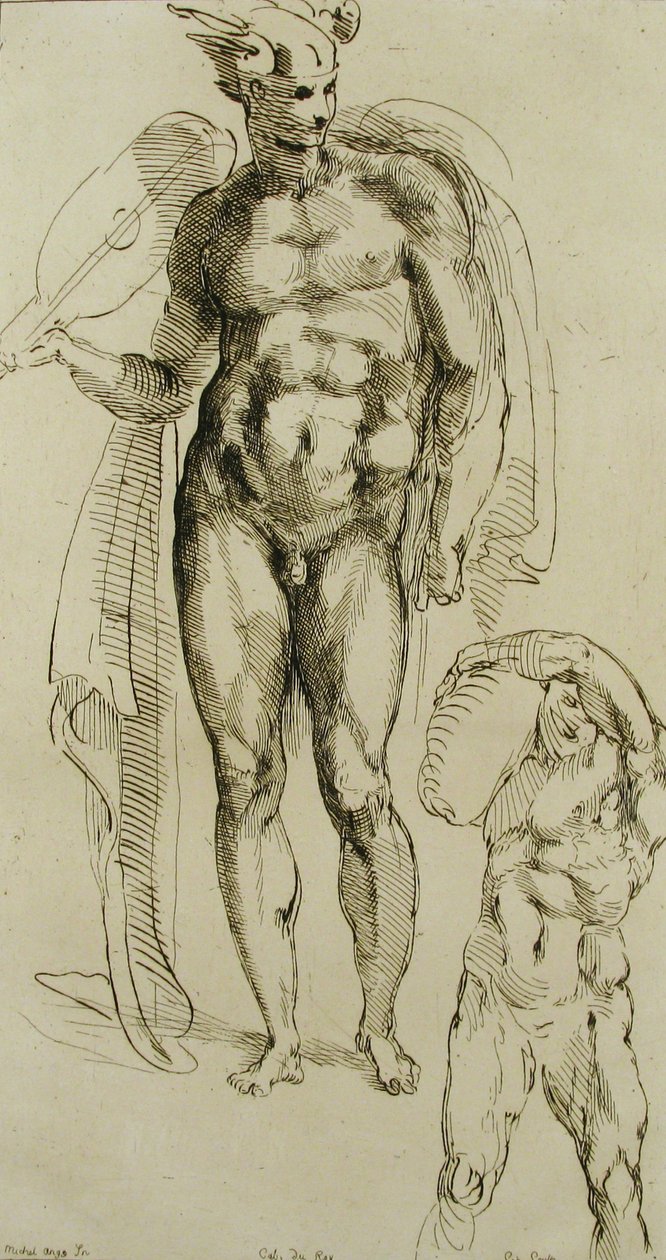Merkur, midten av 1700-tallet. av Anne Claude Philippe de Caylus
