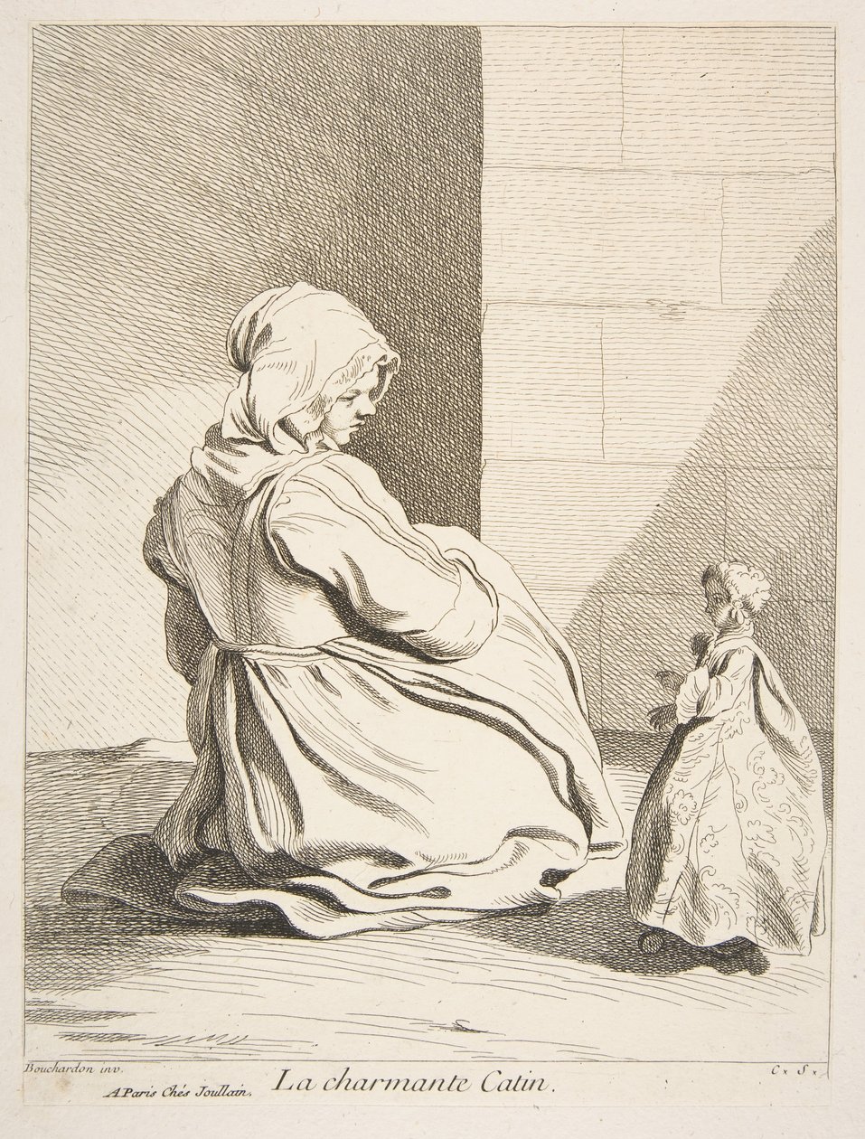 Den sjarmerende dukken, 1742. av Anne Claude Philippe de Caylus