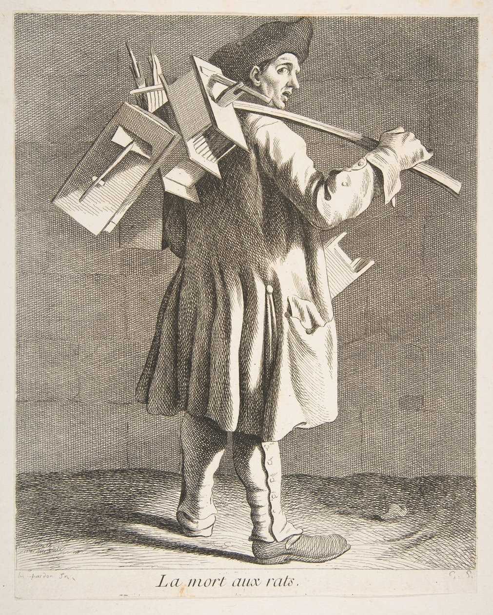 Rottefangeren, 1746. av Anne Claude Philippe de Caylus