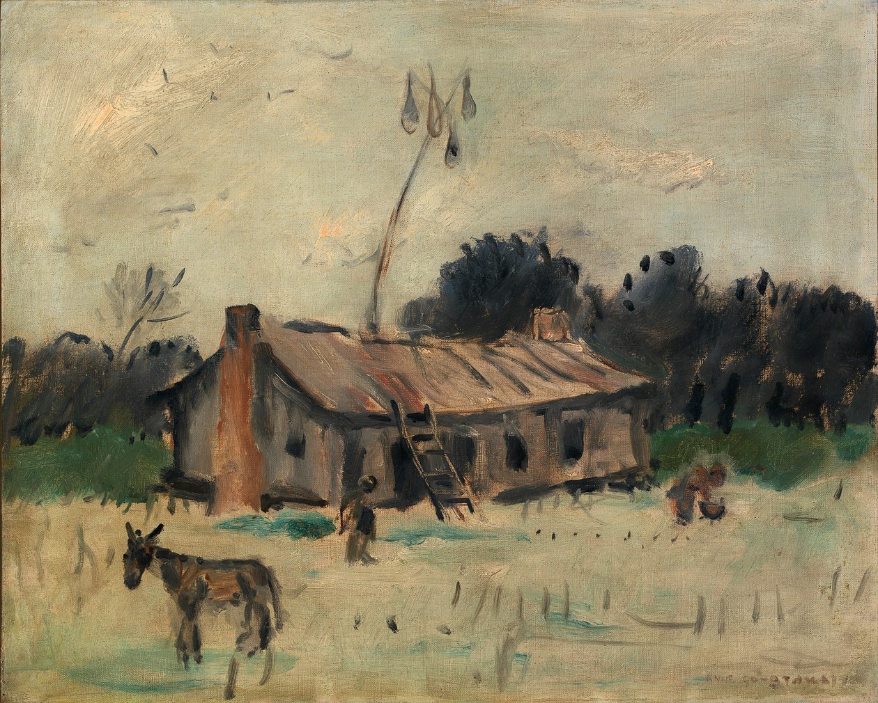 Hytte i Alabama, ca. 1915-1925. av Anne Goldthwaite