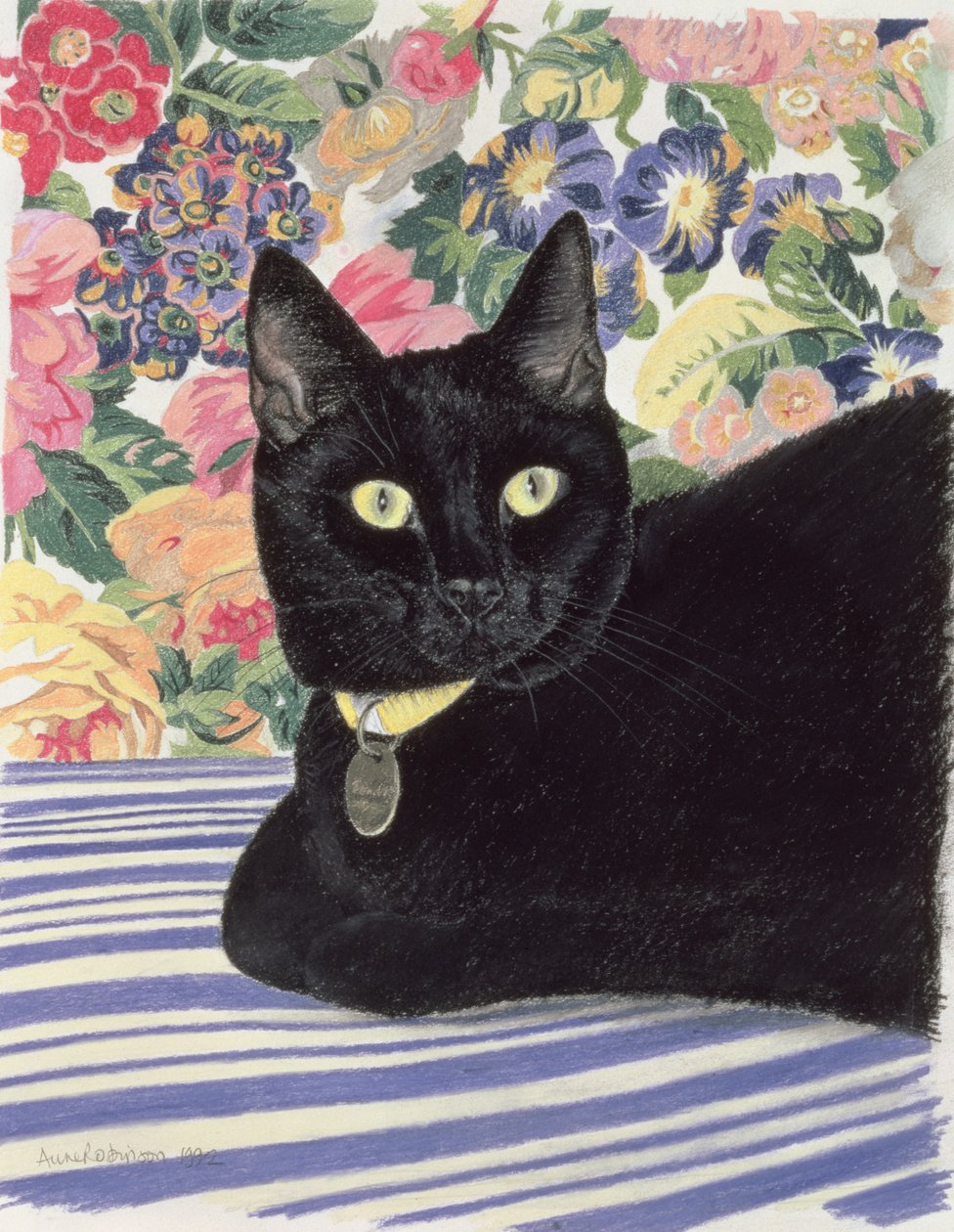 Svart katt av Anne Robinson