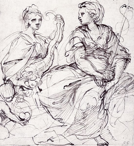 Overflod og lykke av Annibale Carracci