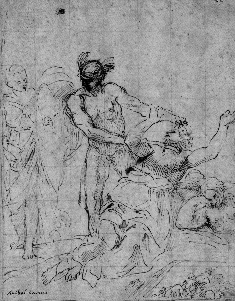 Perseus drepte Medusa av Annibale Carracci