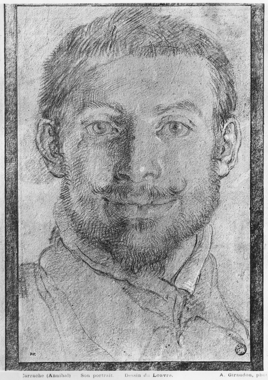 Selvportrett av Annibale Carracci