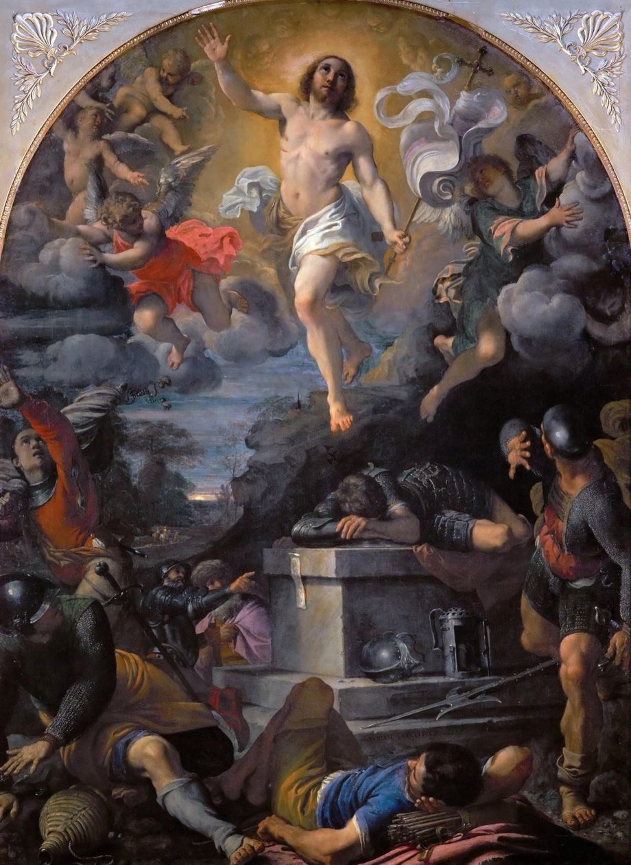 Kristi oppstandelse av Annibale Carracci