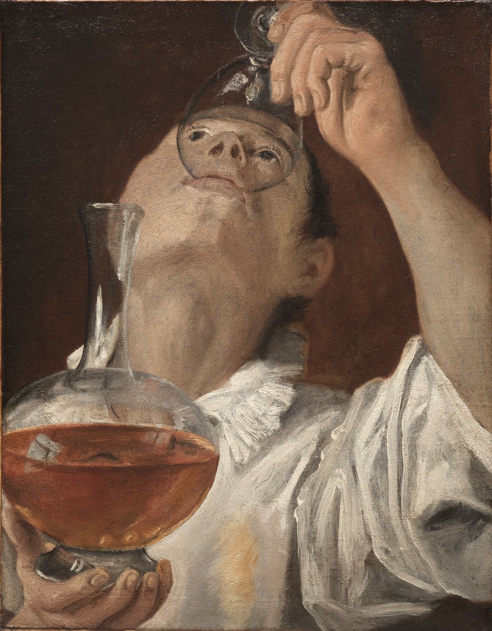 Gutt som drikker, 1582-1583. av Annibale Carracci