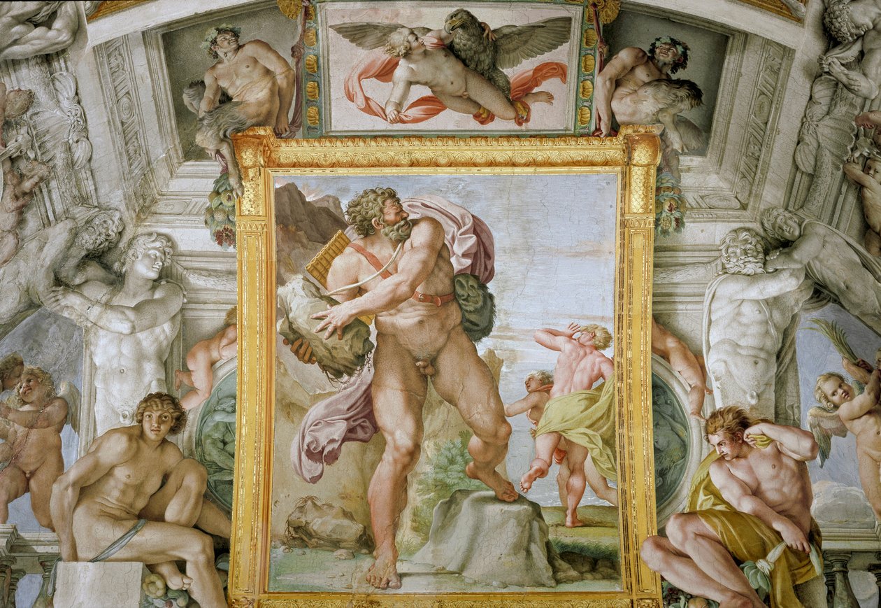 Polyphemus og Acis (Fresco av Annibale Carracci