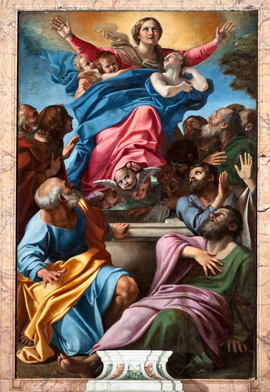 Jomfruens antagelse (maleri av Annibale Carracci