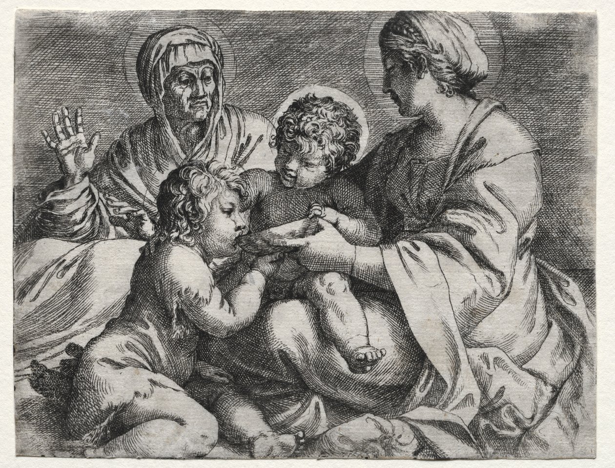 Jomfru med bollen av Annibale Carracci