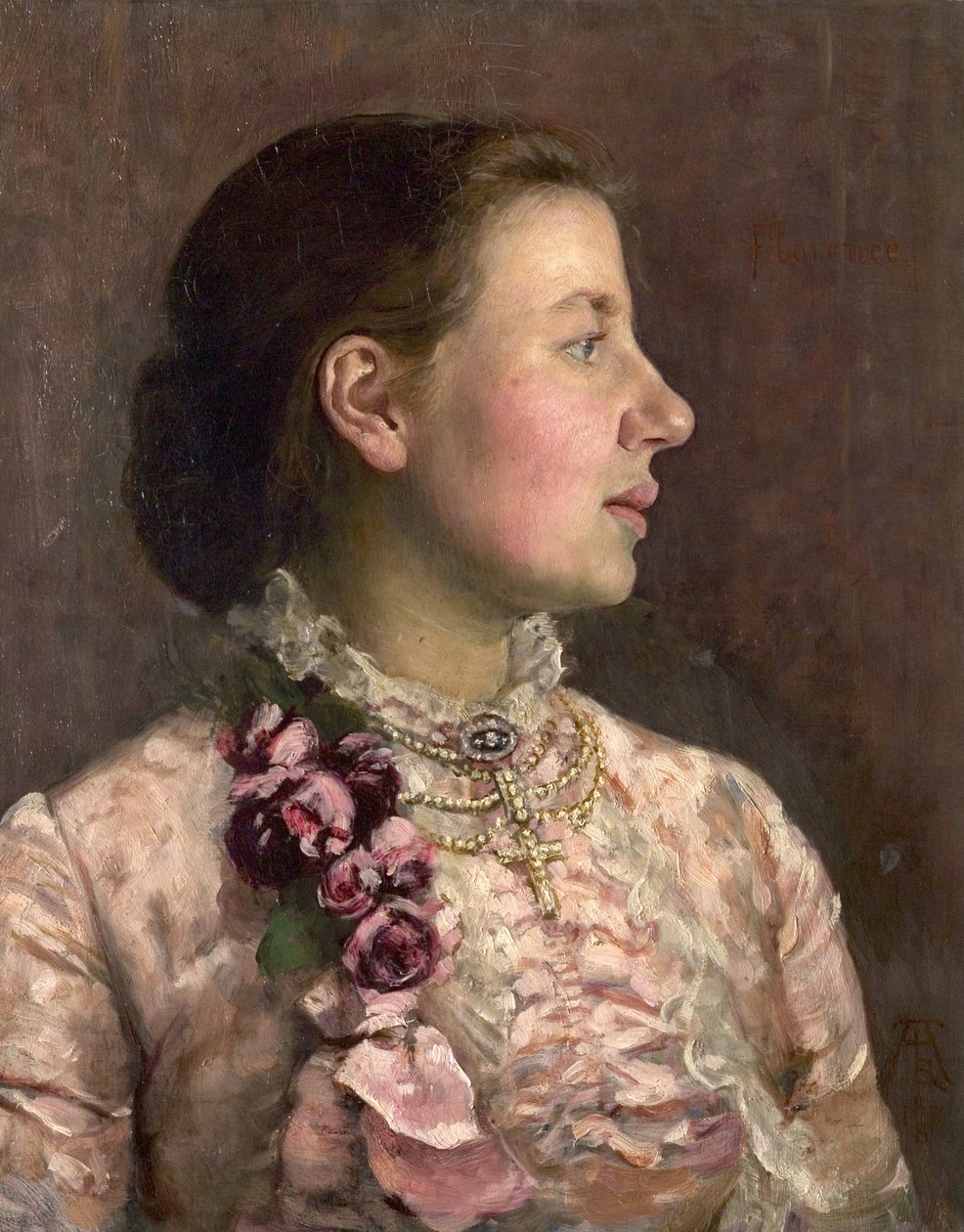 Fru Florence H. Musgrave av Annie Louisa Swynnerton