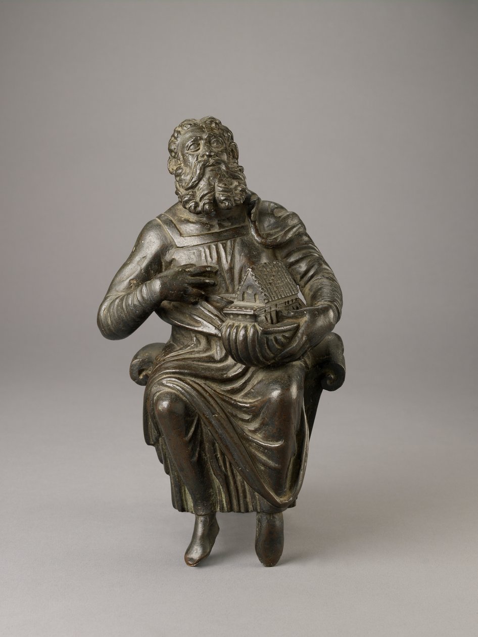 Statue av Noah, sannsynligvis 1100-tallet (bronse) av Unbekannt Unbekannt
