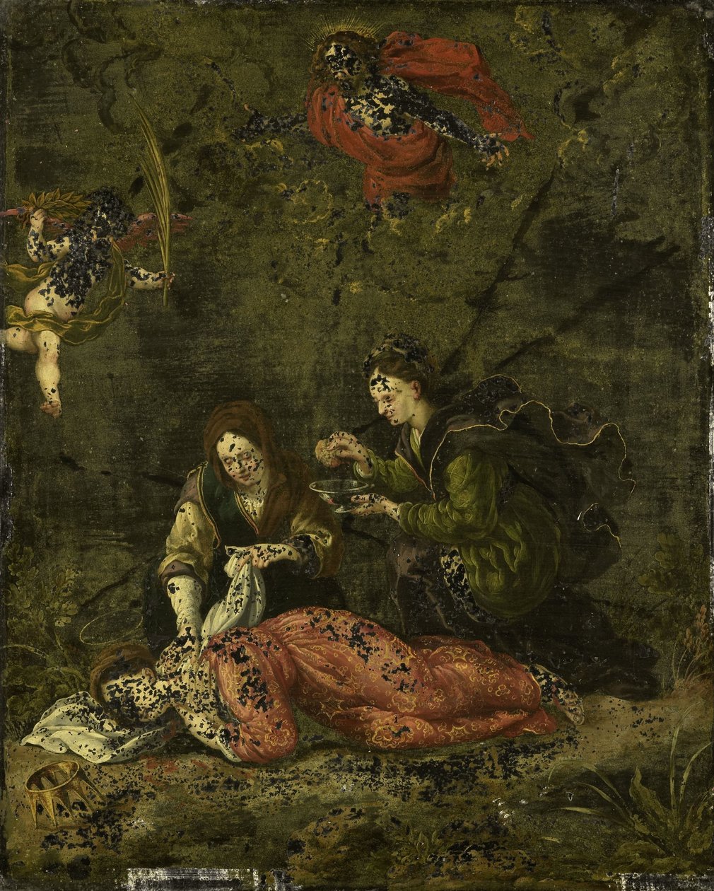 St Cecilias død av Anonymous