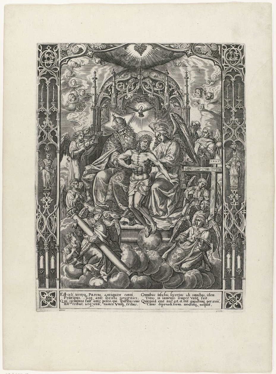 Holy Trinity (nådestolen) av Anonymous