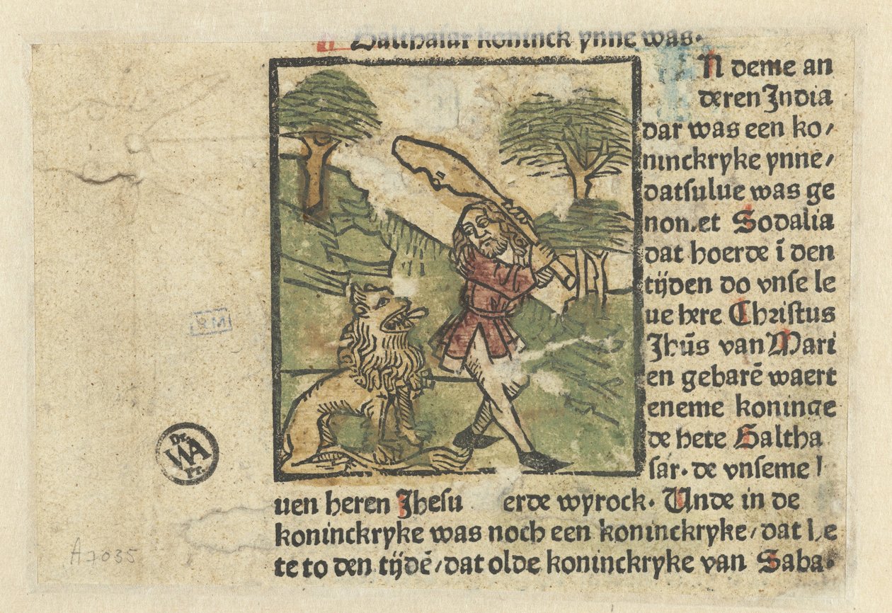 Hercules og Nemean Lion av Anonymous