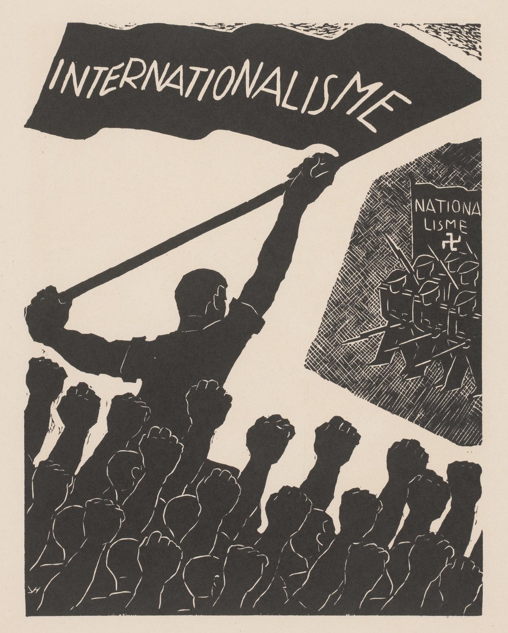 Internasjonalisme versus nasjonalsosialisme Against War and Fascism (serietittel) av Anonymous