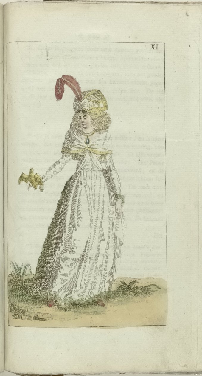Cabinet of Fashion and Taste 1791, pl. XI av Anonymous