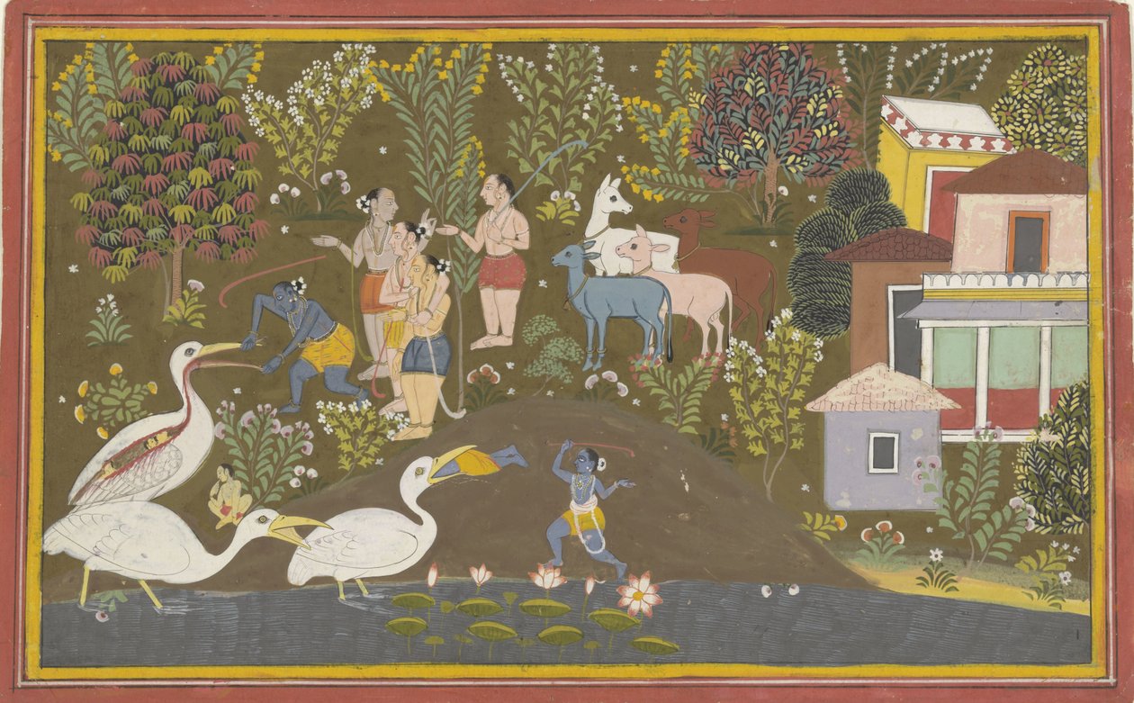 Krishna møtte Baksura av Anonymous