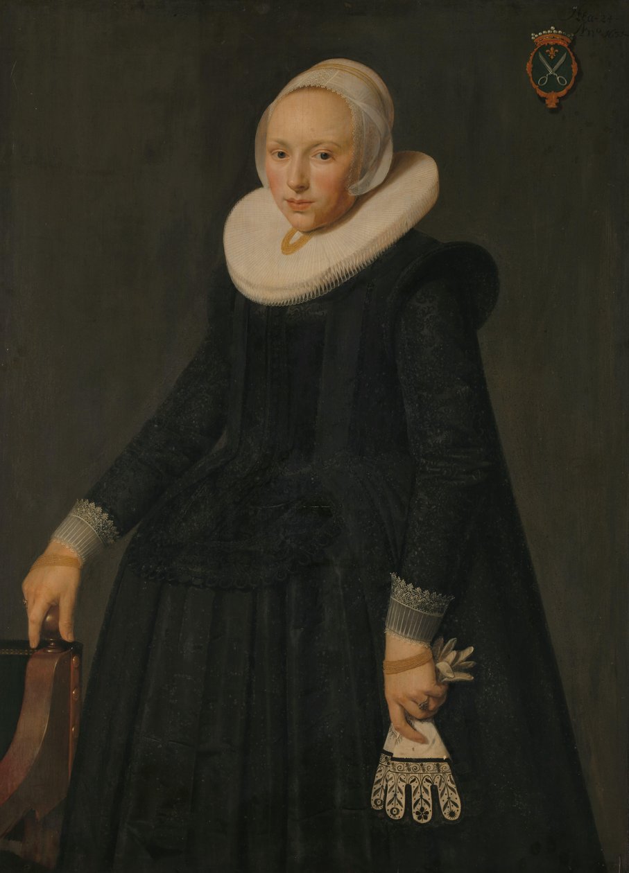Portrett av Trijntje Tijsdr van Nooij (1606/07-1646) av Anonymous