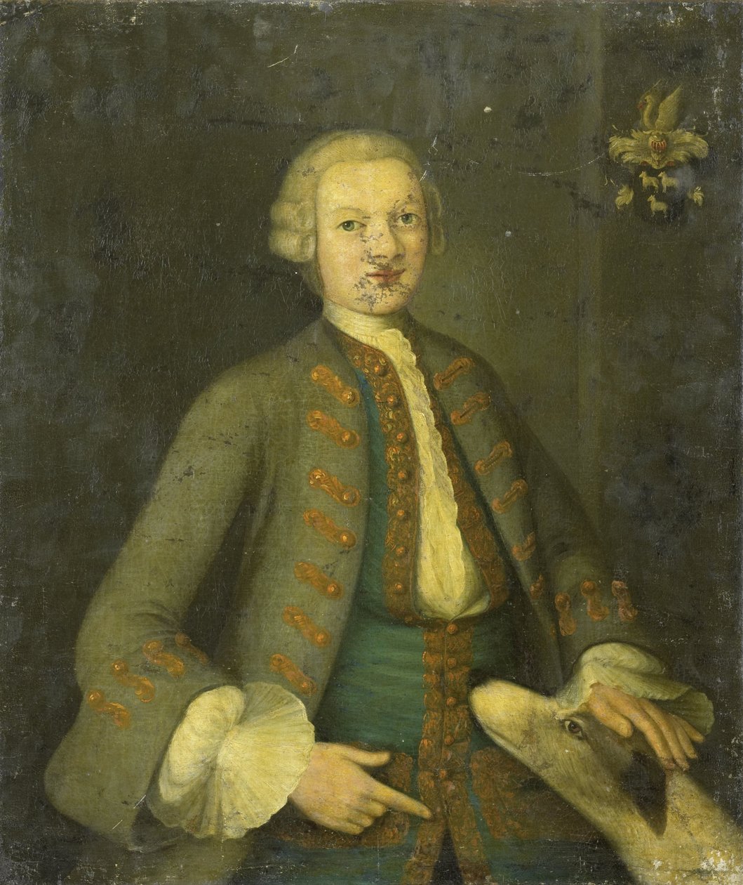 Portrett av en mann av Anonymous