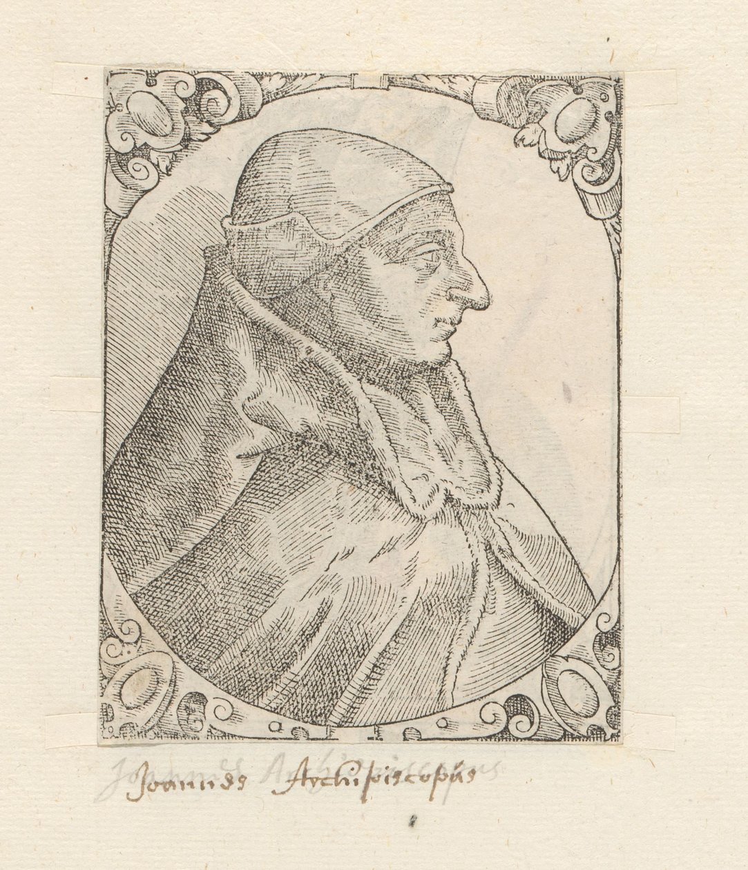 Portrett van Giovanni Visconti av Anonymous