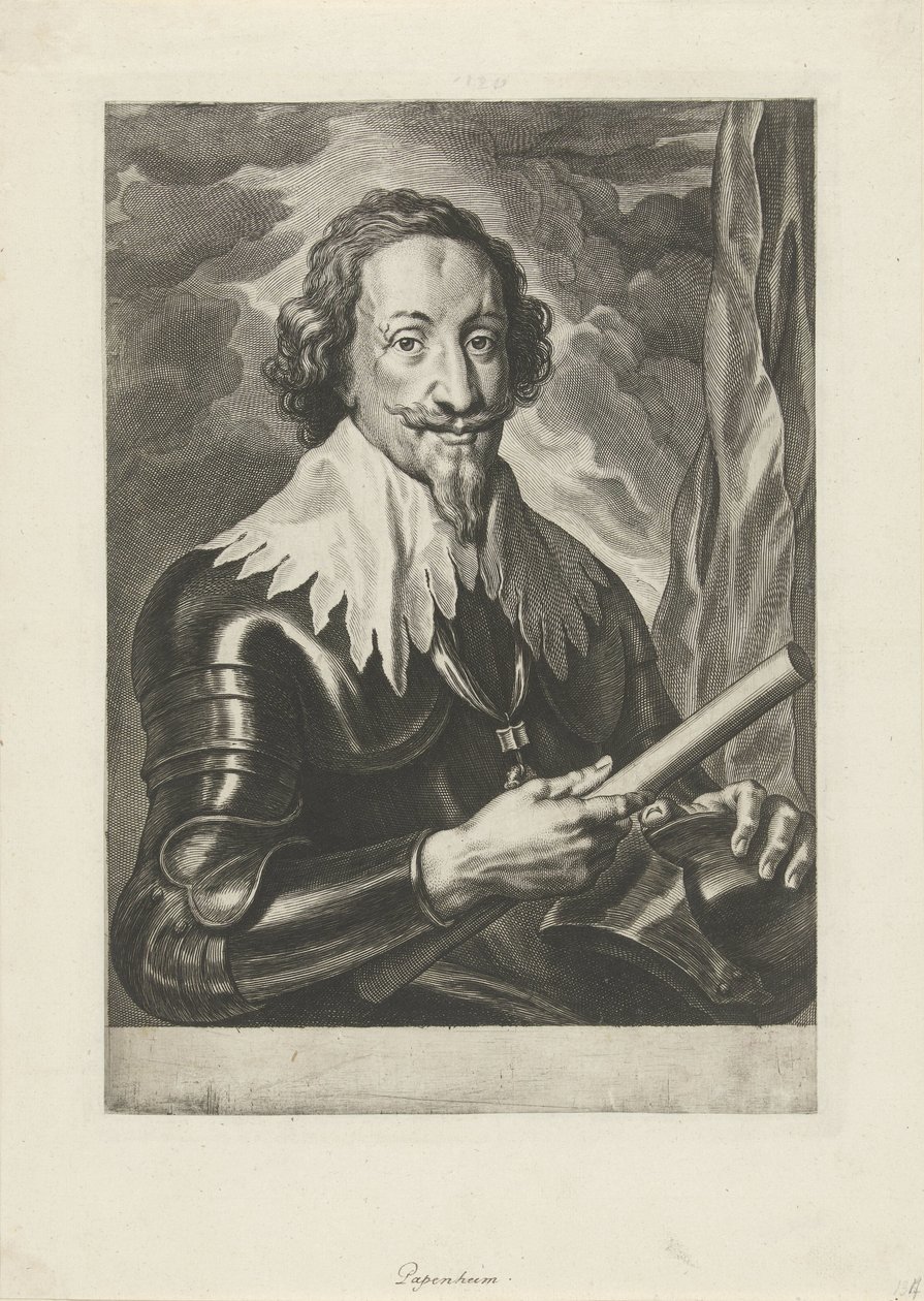 Portrett av Gottfried Heinrich, greve av Pappenheim av Anonymous