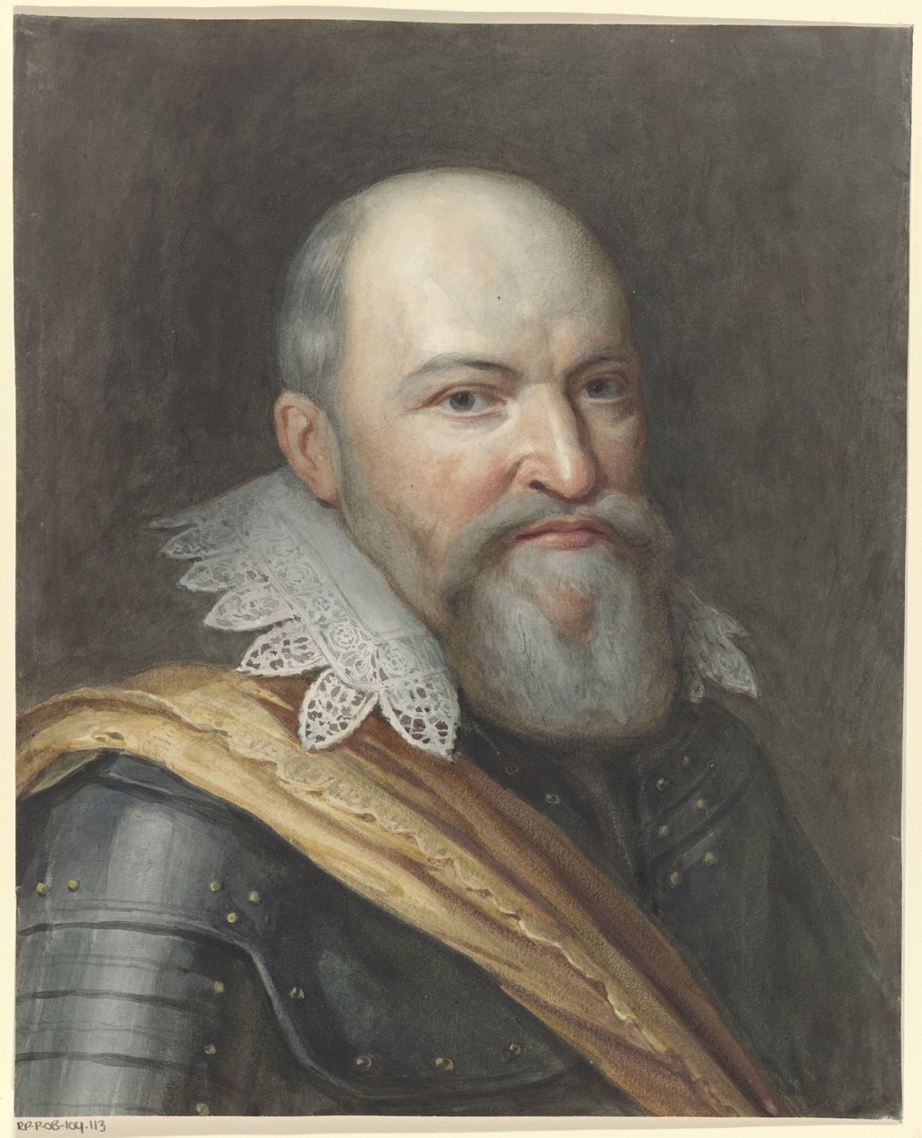 Portrett av Justin, grev av Nassau av Anonymous