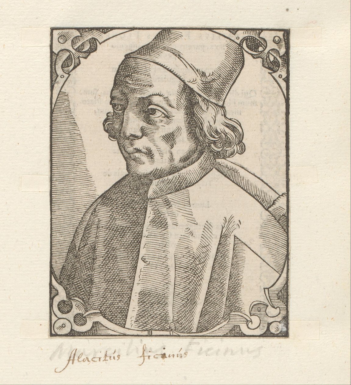 Portrett av Marsilio Ficino av Anonymous
