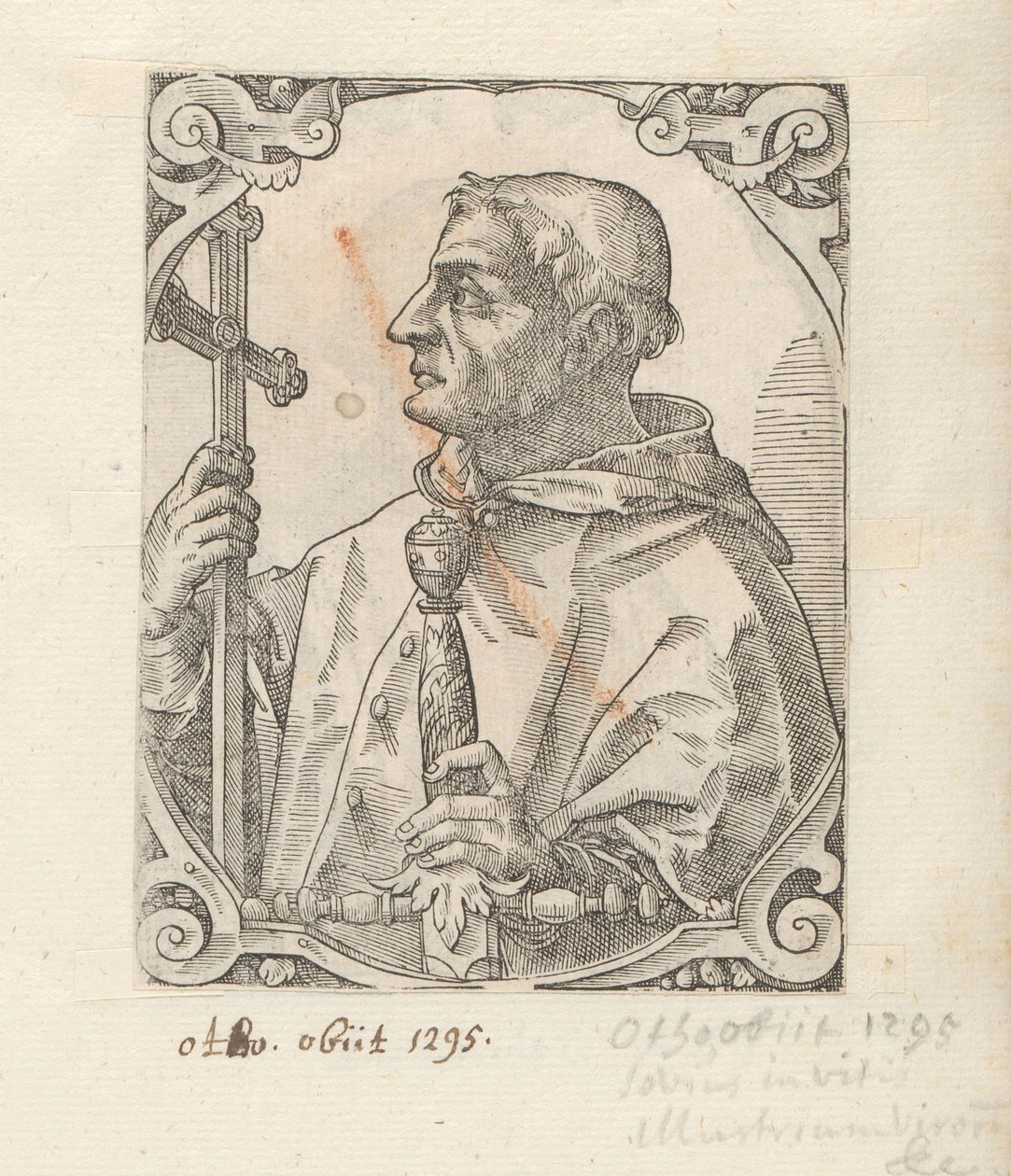 Portrett av Ottone Visconti av Anonymous