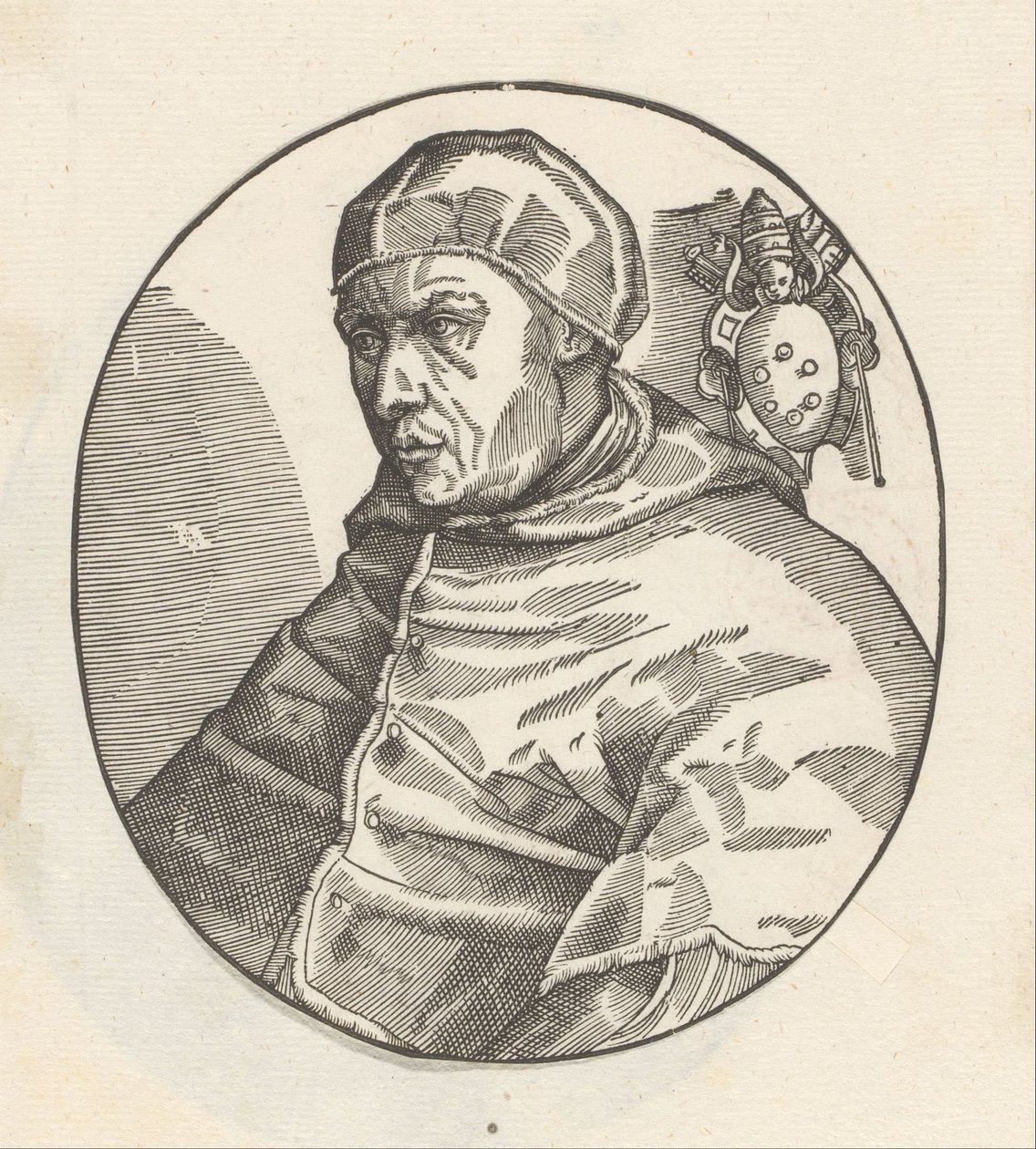 Portrett av pave Leo X av Anonymous