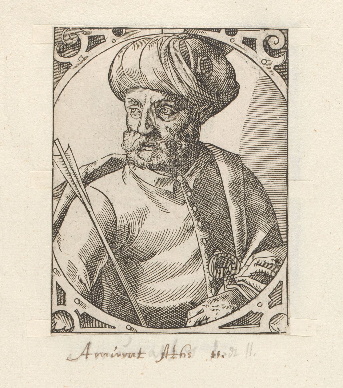 Porter van sultan Bayezid II av Anonymous