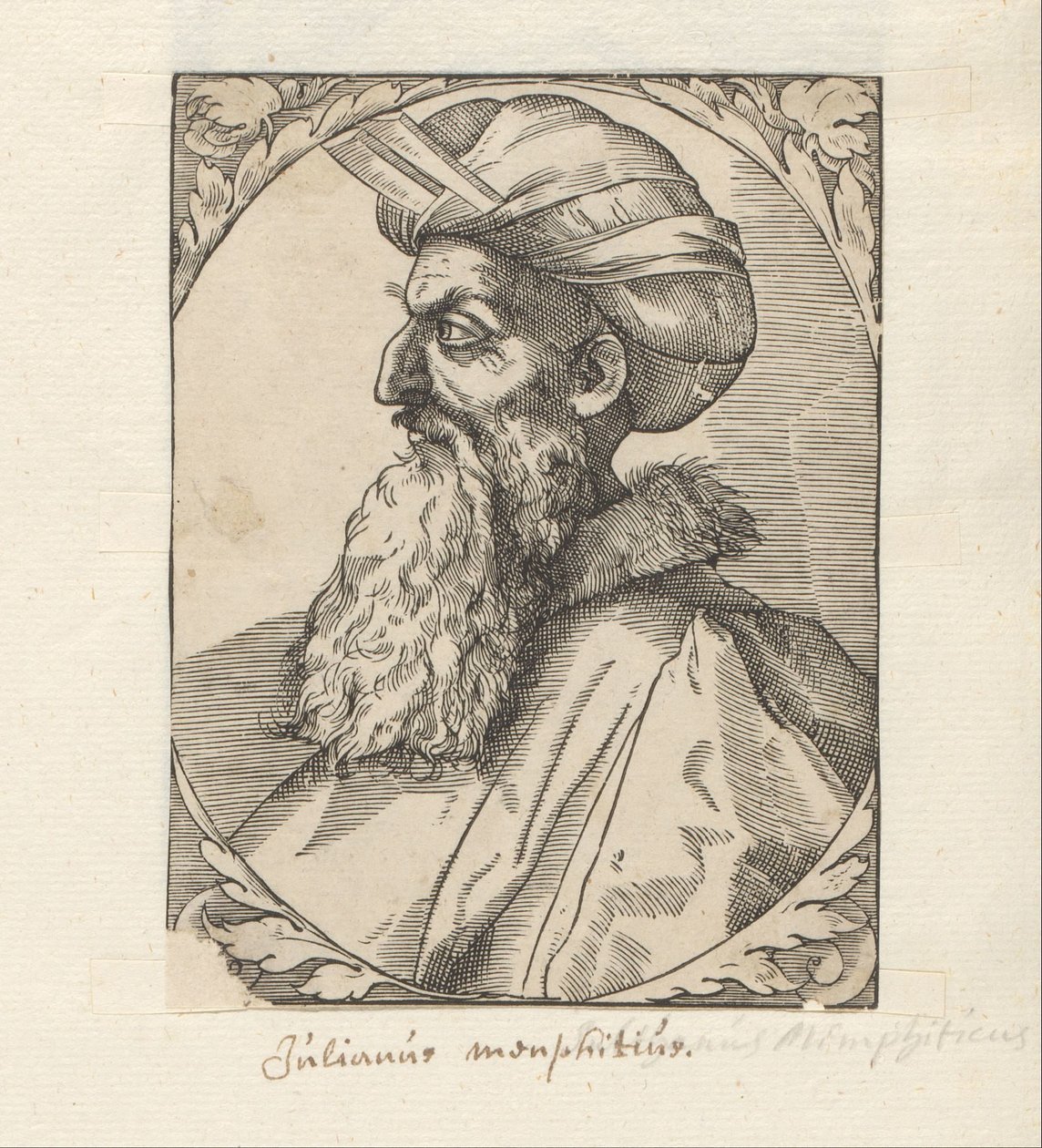Portrett av sultan Qaitbay av Anonymous