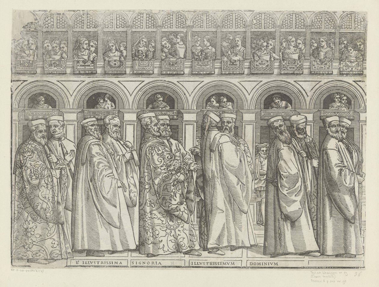 Prosesjon av dogen av Venezia (del én) av Anonymous
