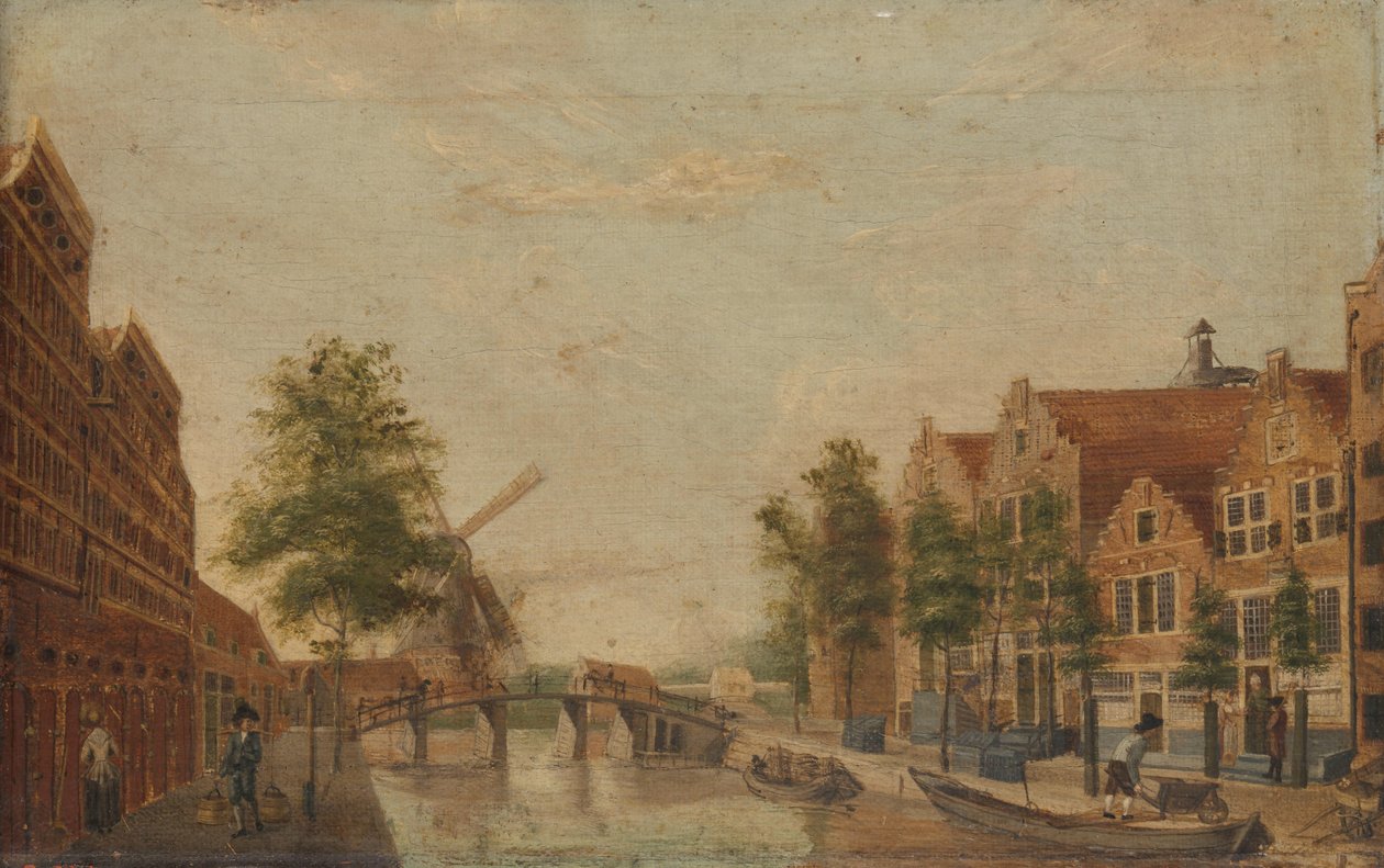 Brouwersgracht i Amsterdam av Anonymous