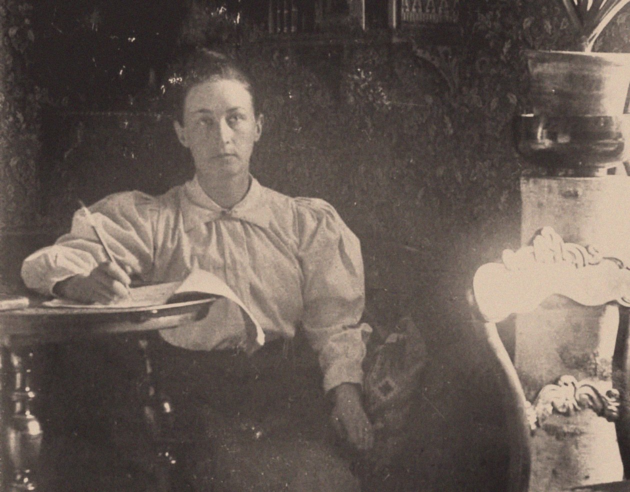 Hilma af Klint, ca. 1890 (fotografi) av Anonymous Anonymous